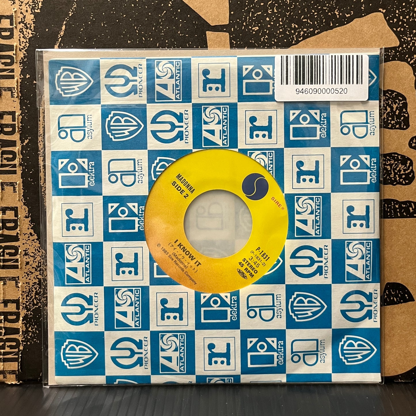 Used Vinyl: Madonna "Holiday / I Know It " 7" (Japanese Press)