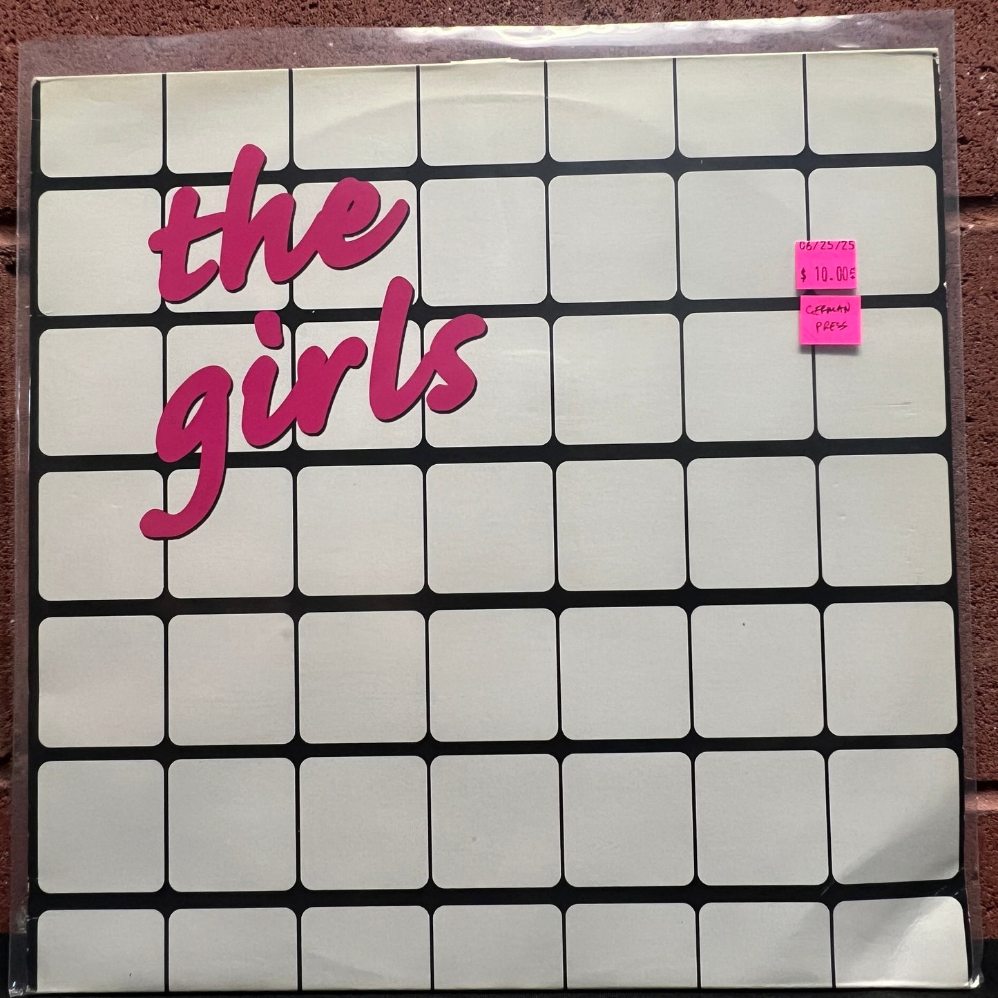 Used Vinyl: The Girls "The Girls LP" LP (Original German pressing)