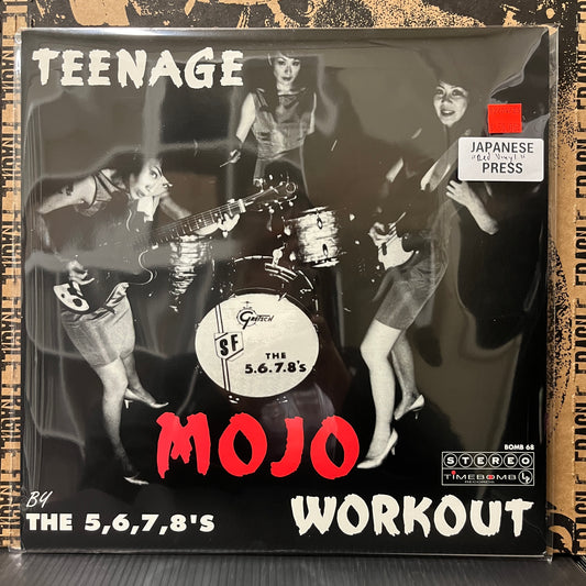 Used Vinyl: The 5,6,7,8's "Teenage Mojo Workout" LP (Red Vinyl 2002 Japanese Press)