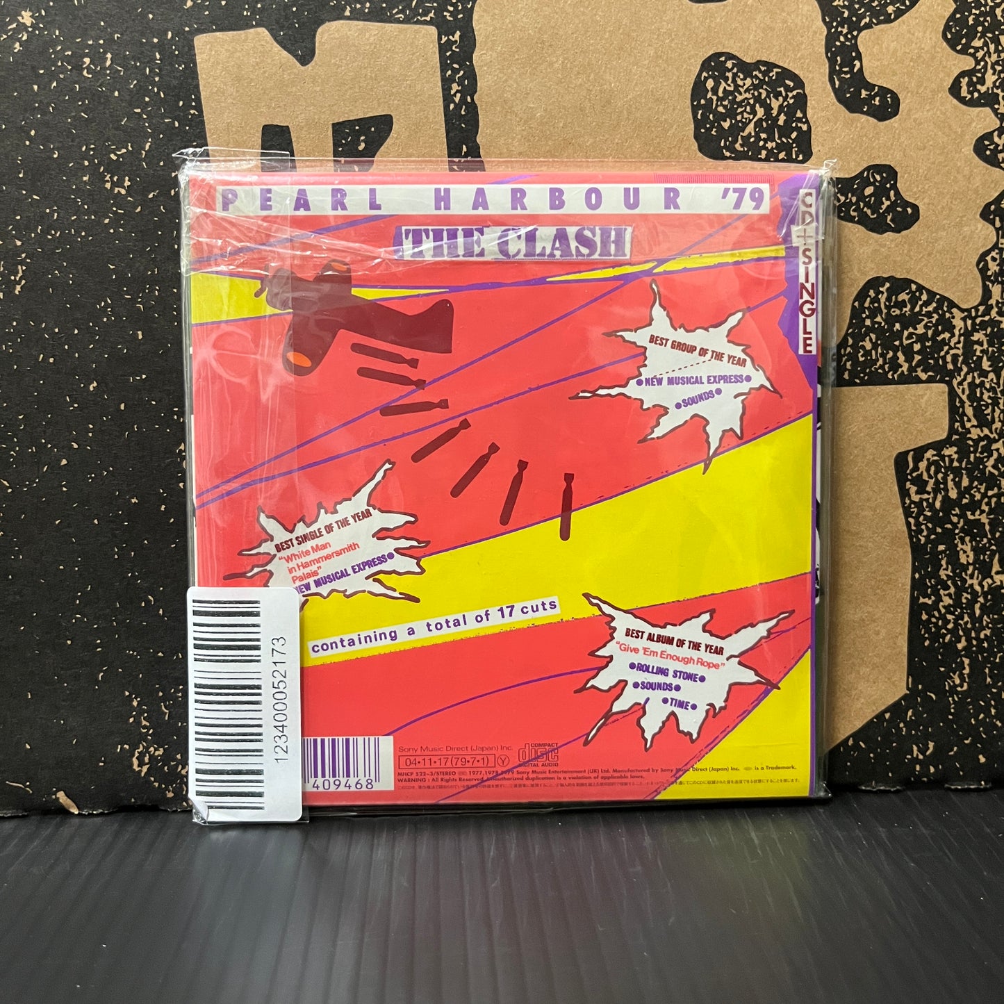 Used CD: The Clash "Pearl Harbour '79" CD (2004 Japanese Press in LP Replica Jacket)