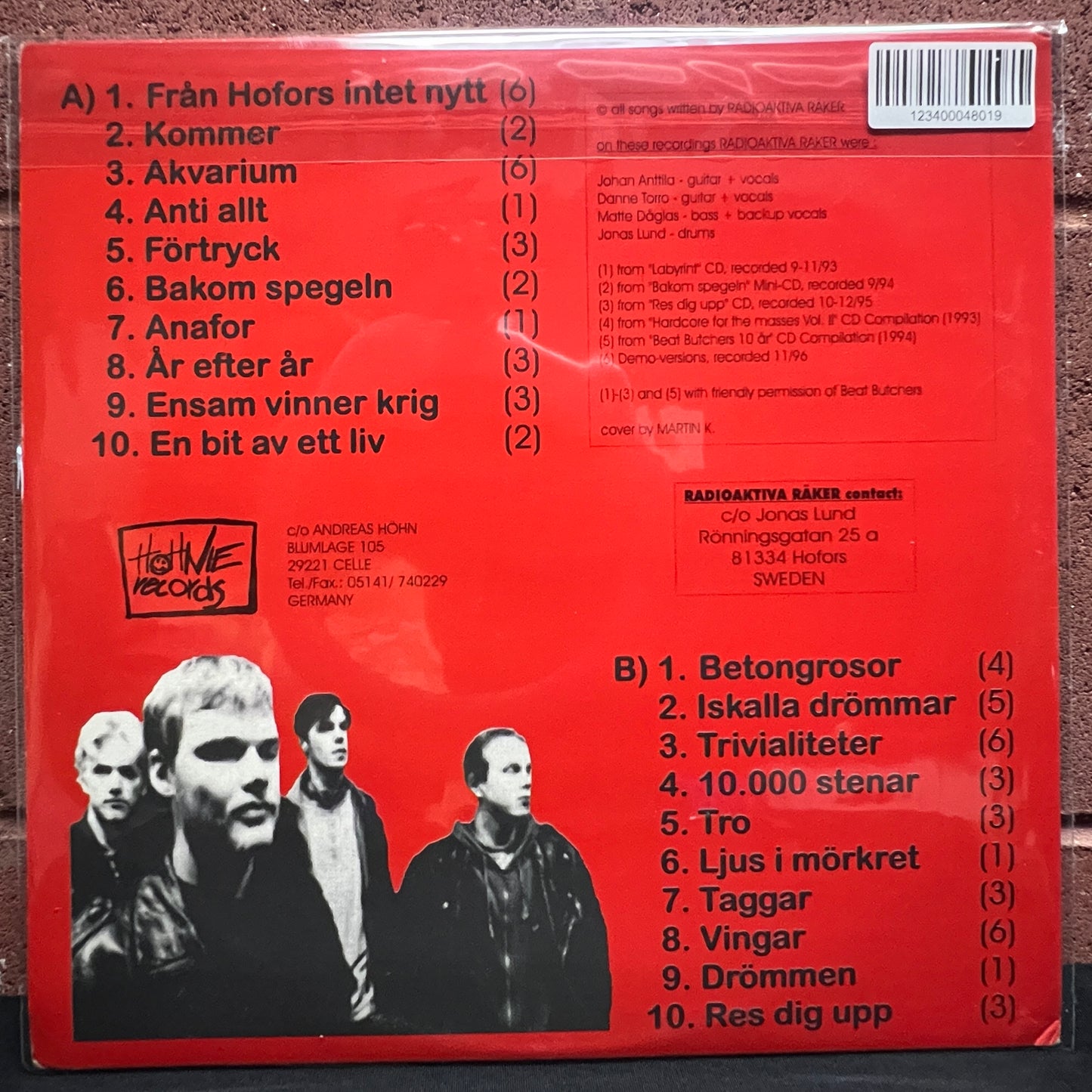 Used Vinyl: Radioaktiva Raker "Tro Inte Allt" LP (Yellow Vinyl)