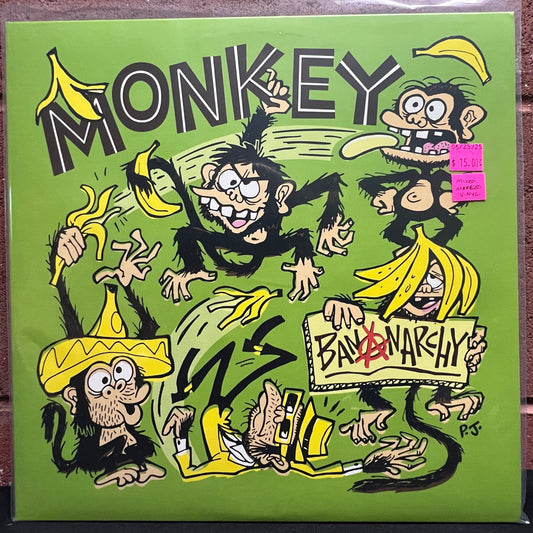Used Vinyl: Monkey "Bananarchy" LP (Mixed Marbled Vinyl)