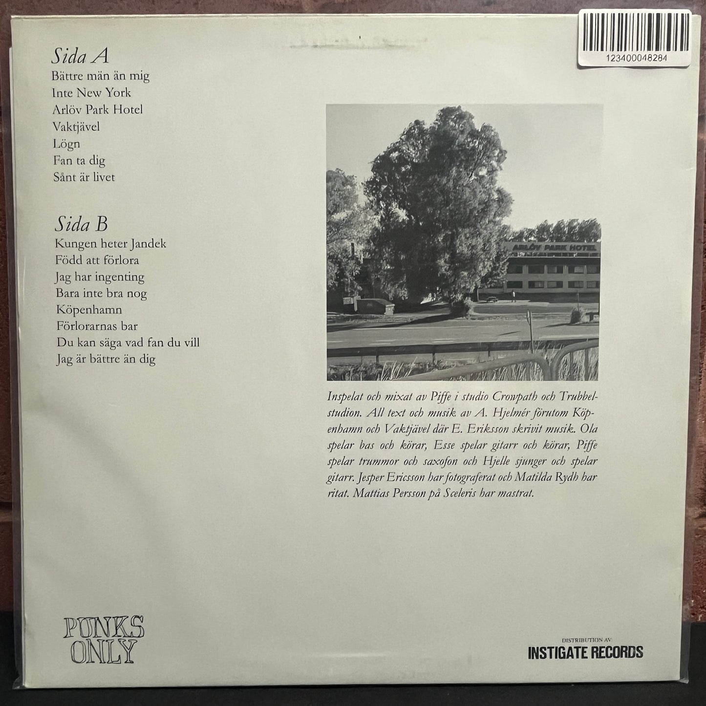 Used Vinyl: Baddat For Trubbel "Det Har Ar Inte New York" LP (Brown Marble Vinyl)