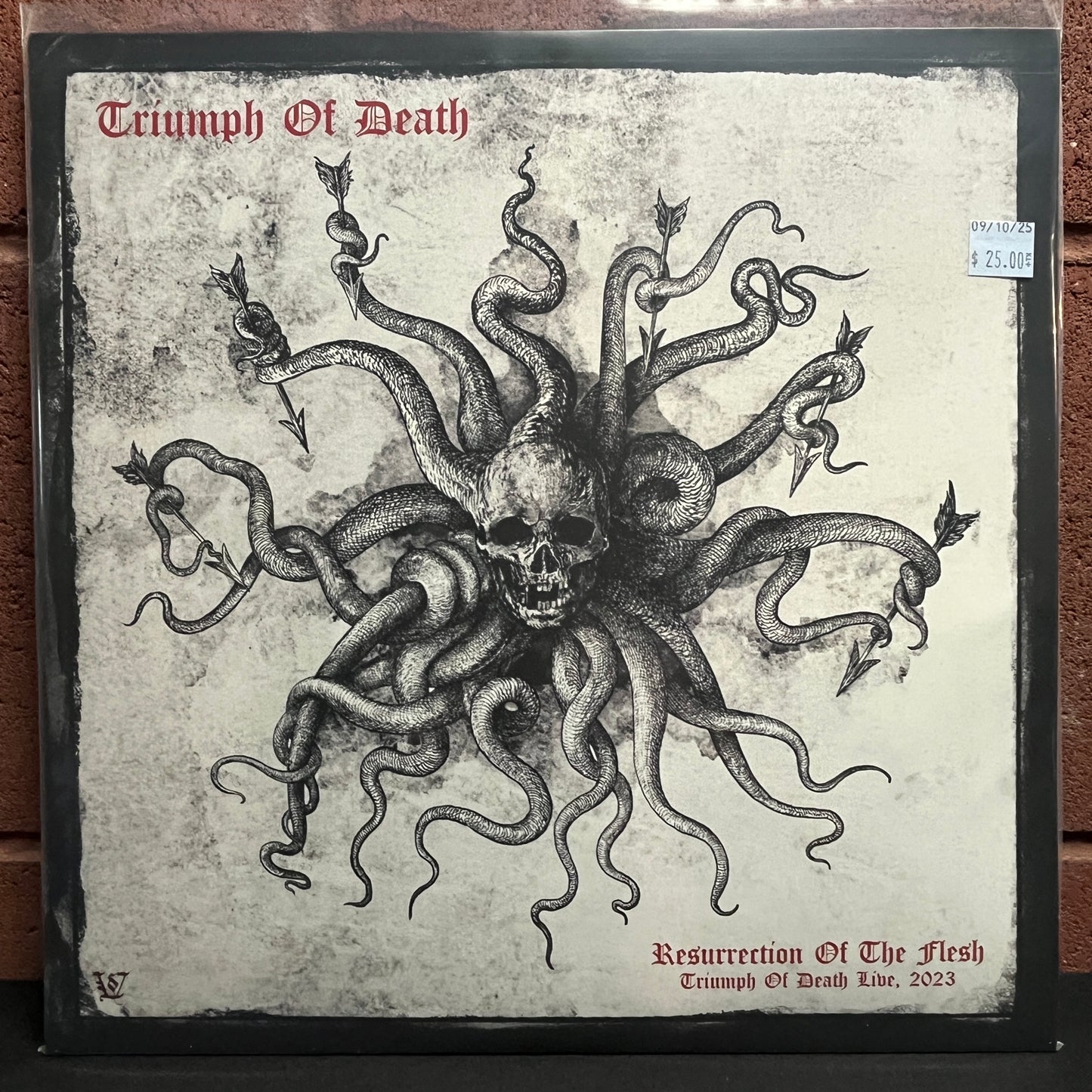 Used Vinyl: Triumph Of Death "Resurrection Of The Flesh (Triumph Of Death Live, 2023)" 2xLP