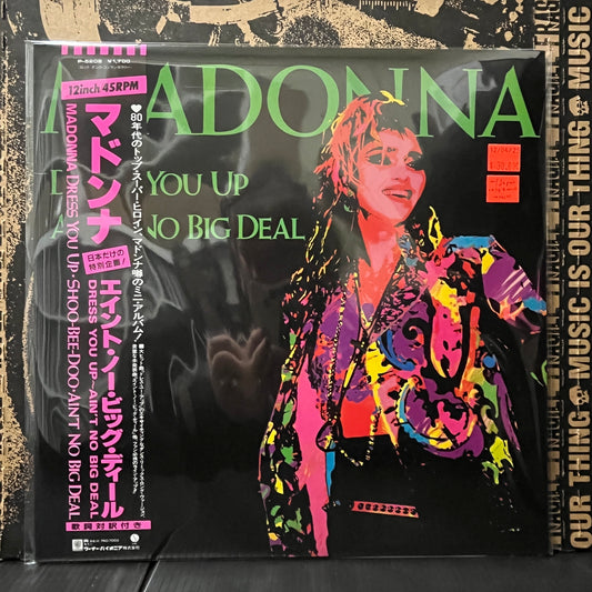Used Vinyl: Madonna "Dress You Up ~ Ain't No Big Deal" 12" EP (Japanese Press w/ Bonus Track!)