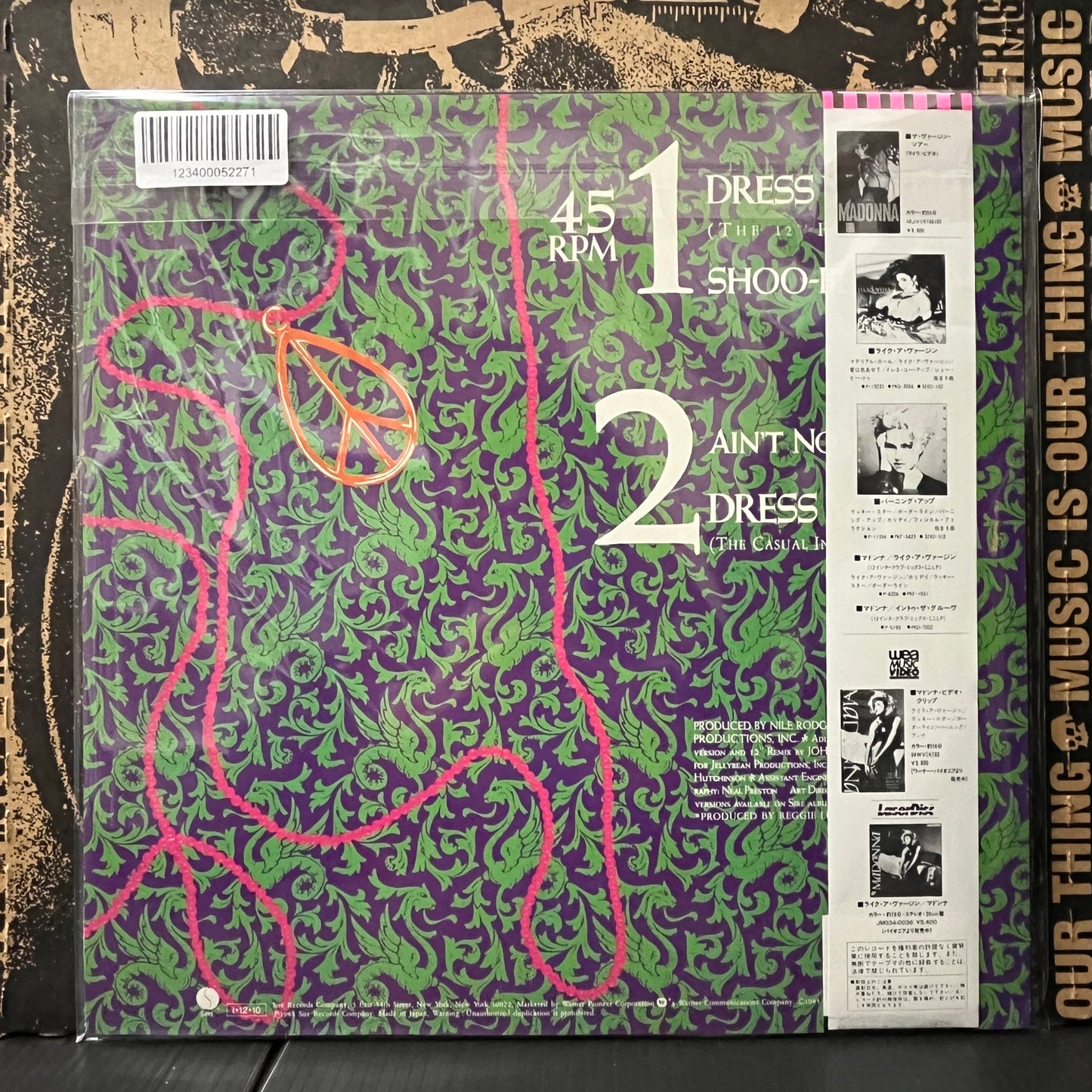 Used Vinyl: Madonna "Dress You Up ~ Ain't No Big Deal" 12" EP (Japanese Press w/ Bonus Track!)