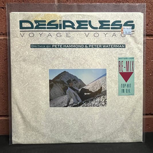 Used Vinyl: Desireless "Voyage Voyage (Britmix)" 12" (1988 UK Press)