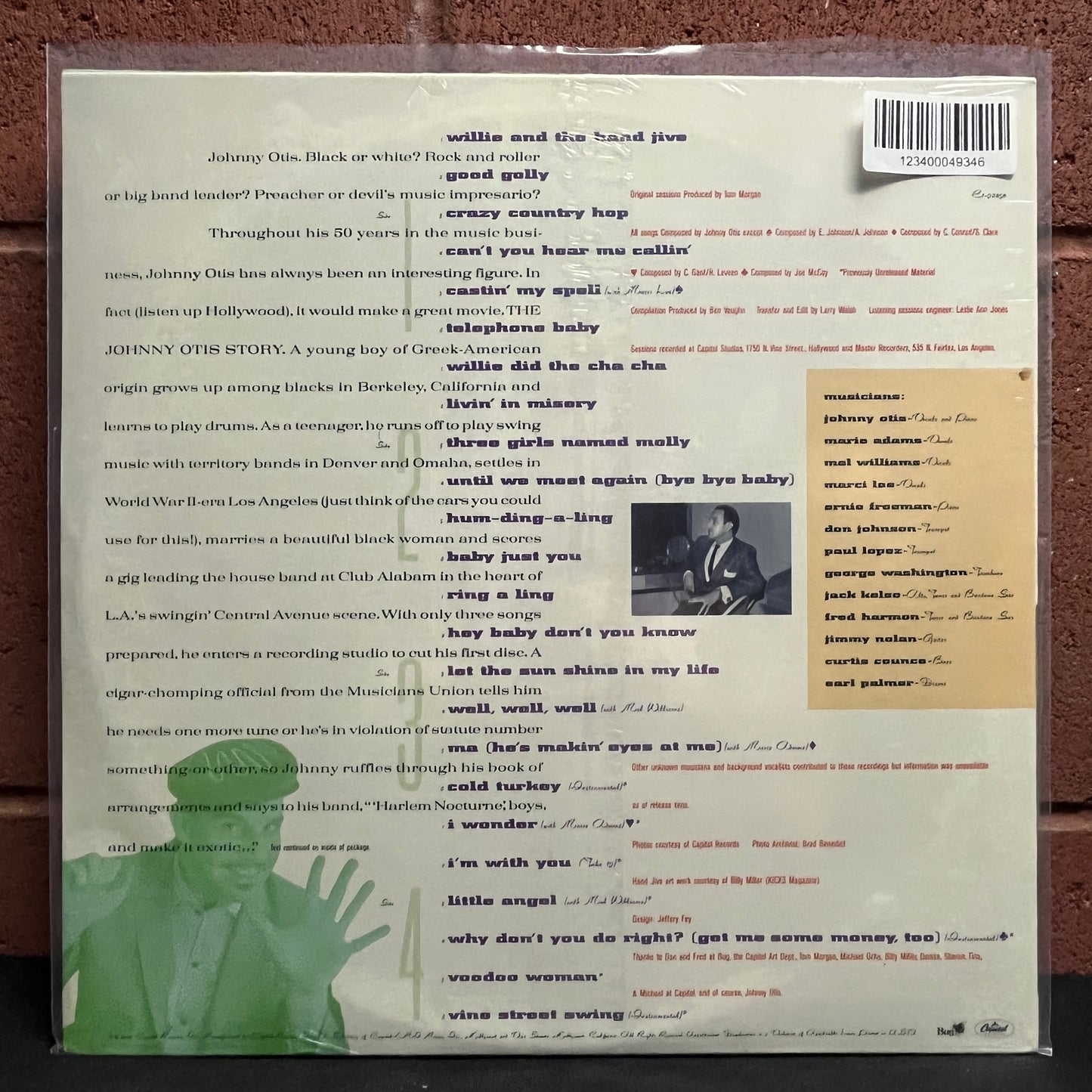 Used Vinyl: Johnny Otis "The Capitol Years" 2xLP (1989 pressing, sealed)