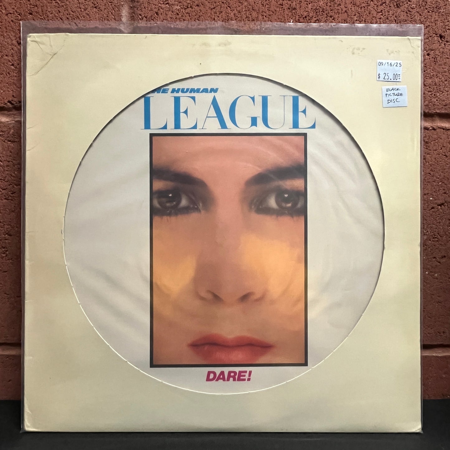 Used Vinyl: The Human League "Dare!" LP (1981 UK Press, Black Picture Disc)