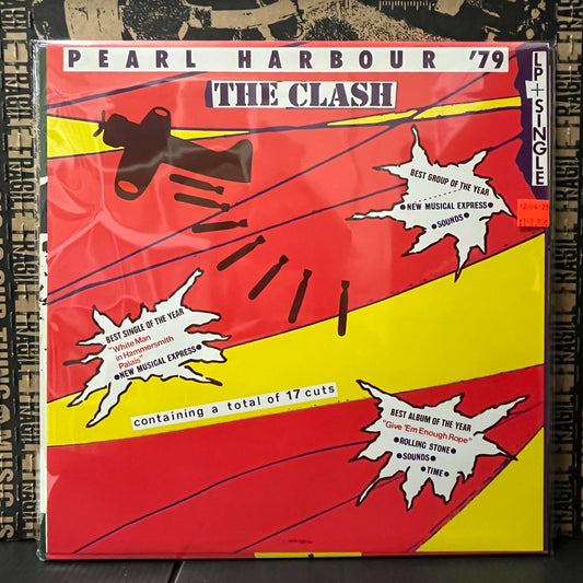 Used Vinyl: The Clash "S/T (Pearl Harbour '79)" LP w/7" (Japanese Press)