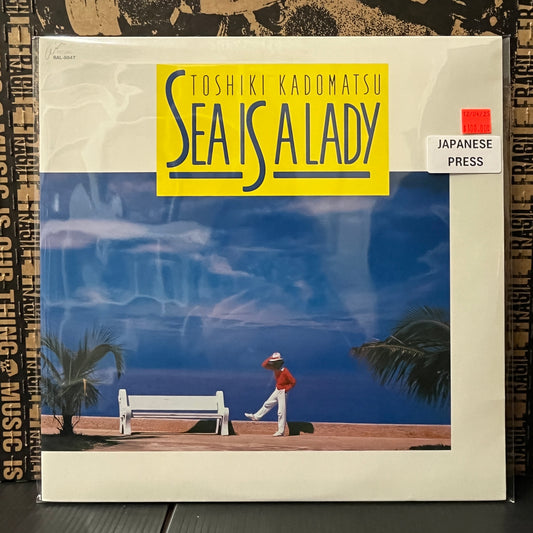 Used Vinyl: Toshiki Kadomatsu "Sea Is A Lady" LP (1987  Japanese Press)