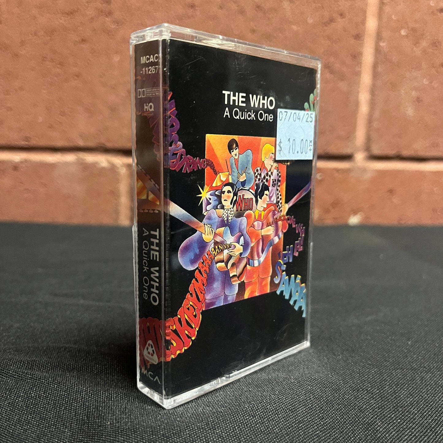 Used Cassette: The Who "A Quick One" Tape