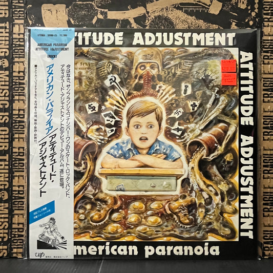 Used Vinyl: Attitude Adjustment "American Paranoia" LP (Japanese Promo Press)