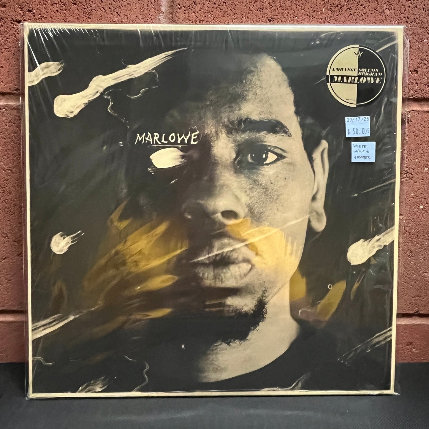 Used Vinyl: Marlowe "Marlowe" LP (White with Gold splatter vinyl)