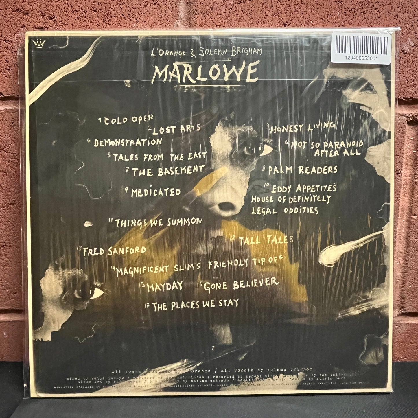 Used Vinyl: Marlowe "Marlowe" LP (White with Gold splatter vinyl)