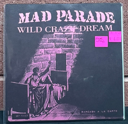 Used Vinyl: Mad Parade "Flowers Of Evil/Wild Crazy Dream" 7" (Green Vinyl)