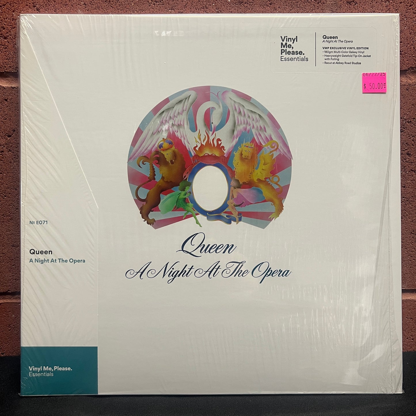 Used Vinyl: Queen "A Night At The Opera" LP (Multi-Color Galaxy Vinyl)
