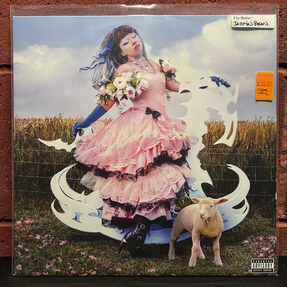 Used Vinyl: Jazmin Bean "Traumatic Livelihood" LP (2024 Press - Clear Vinyl)