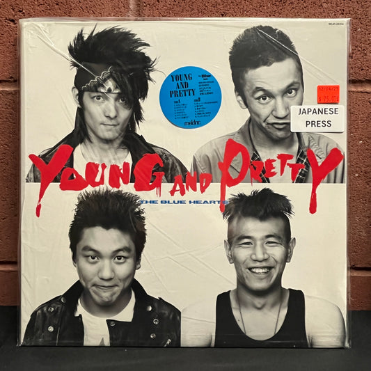 Used Vinyl: The Blue Hearts "Young And Pretty" LP (2000 Japanese Press in Original Shrink w/ Hype Sticker)