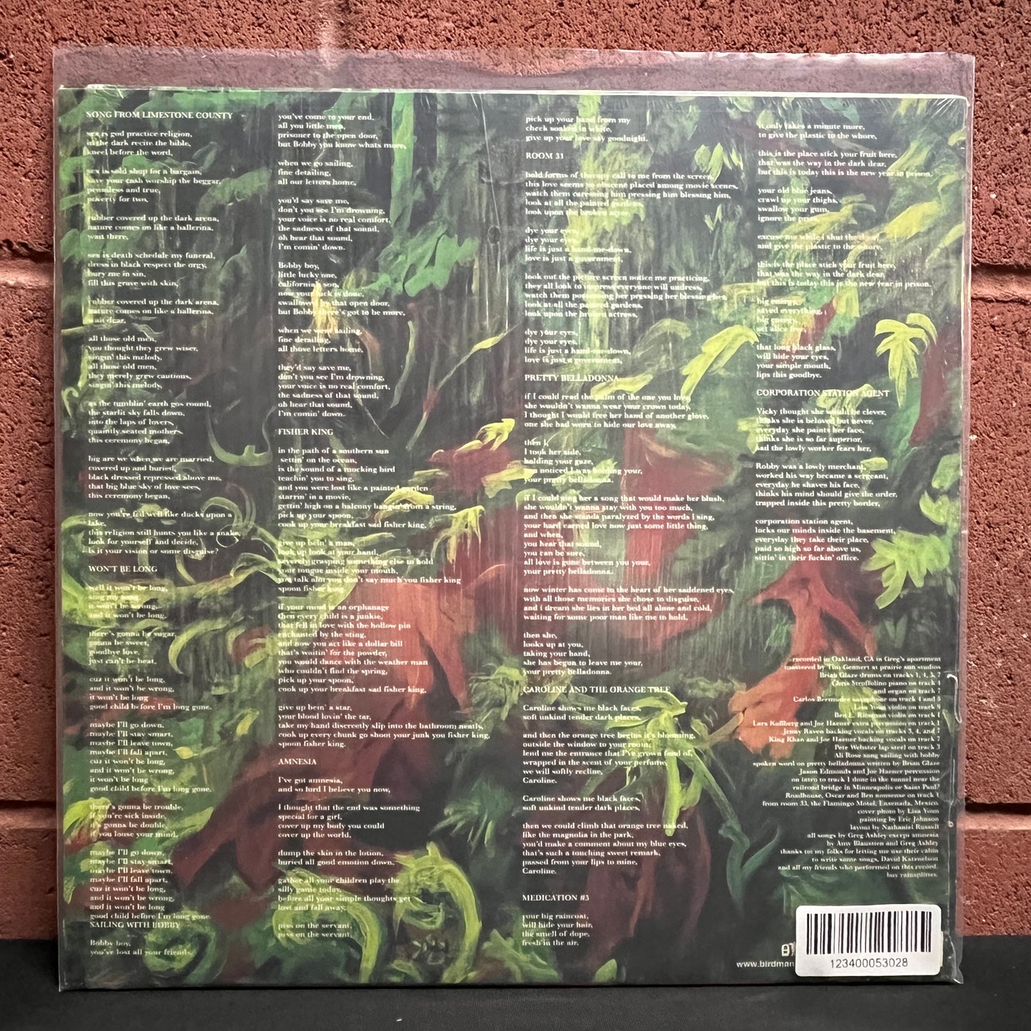 Used Vinyl: Greg Ashley "Painted Garden" LP