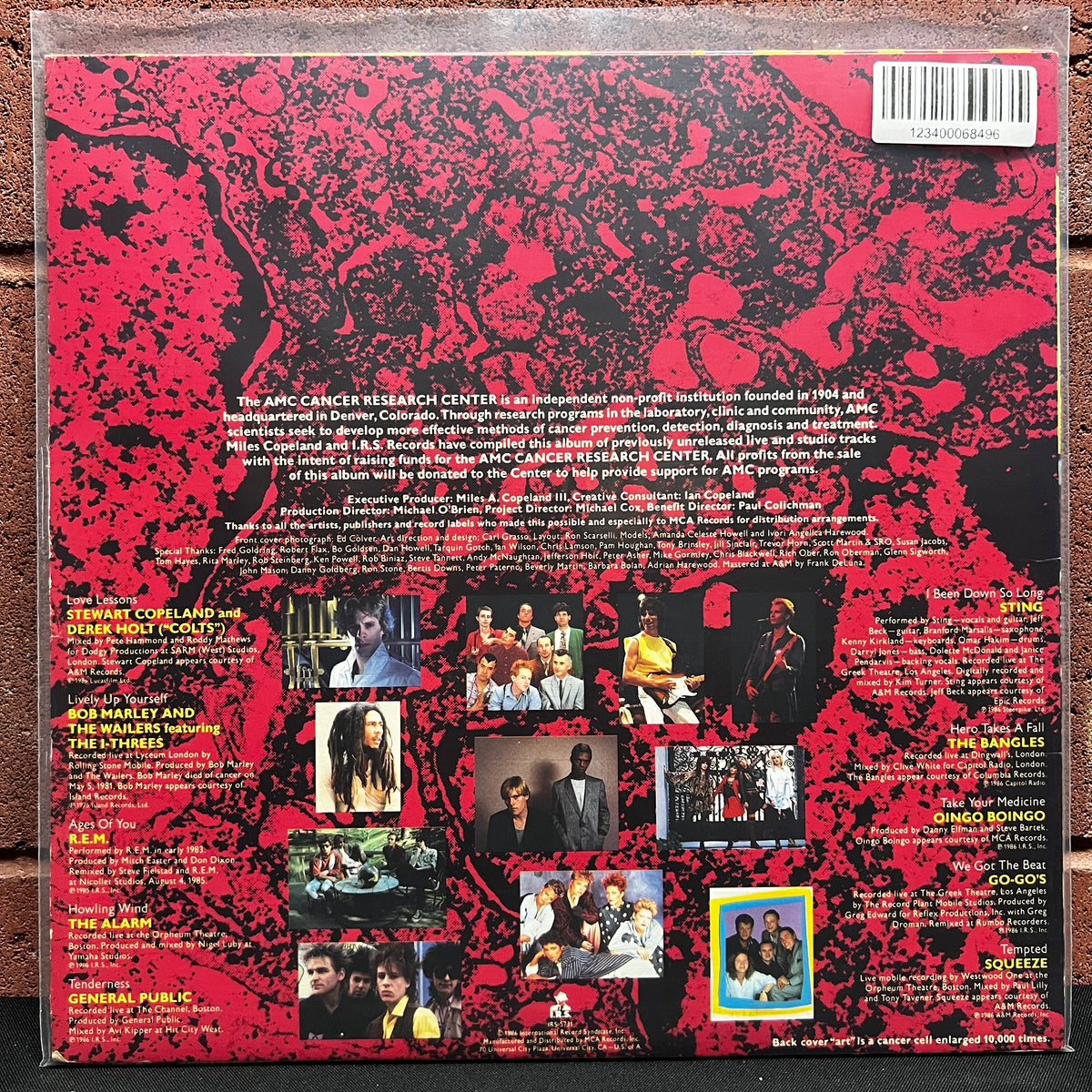 Used Vinyl:  V/A - "Live! For Life" LP (1986 Press)