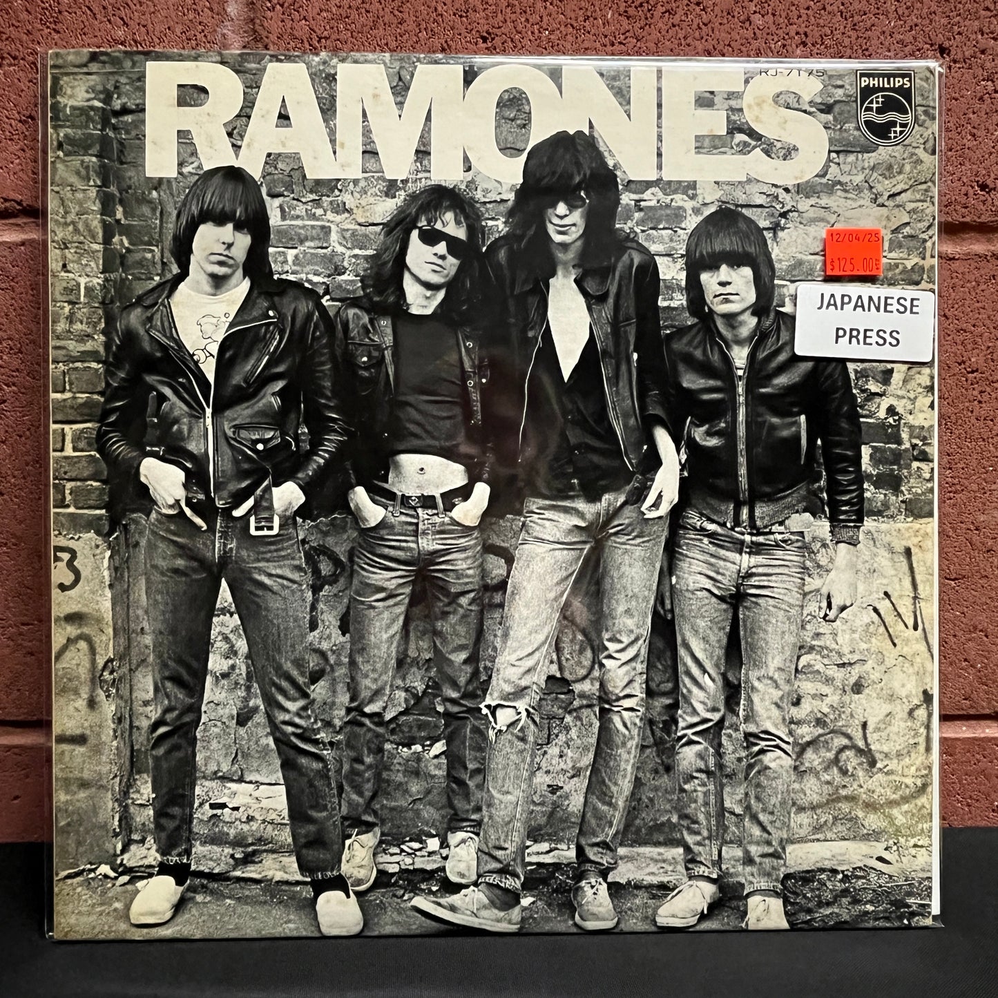 Used Vinyl: Ramones "S/T" LP (1976 Japanese Press)
