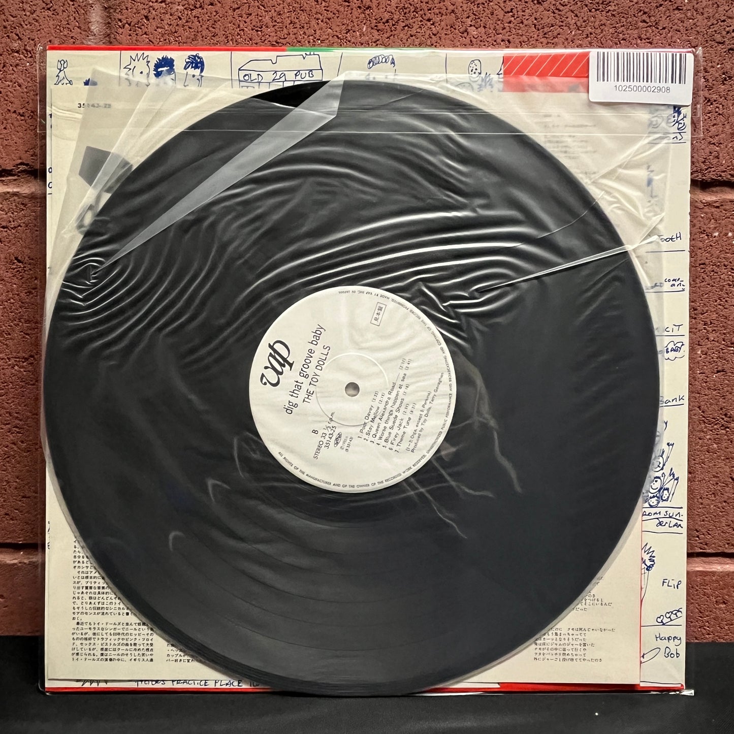 Used Vinyl: Toy Dolls "Dig That Groove Baby" LP (1985 Japanese White Label Promo)