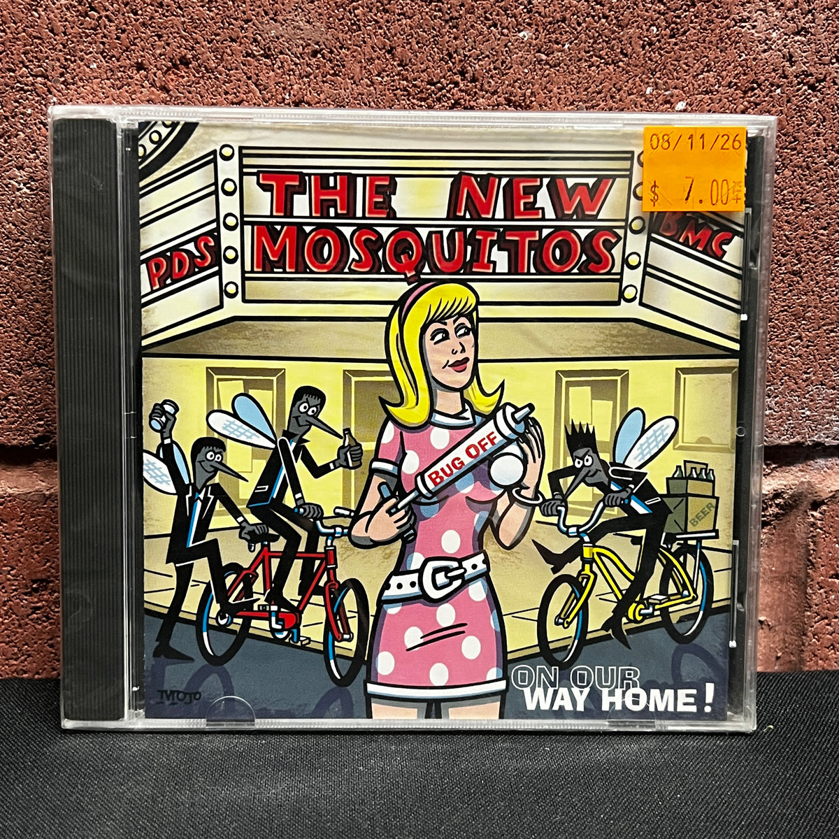 Used CD: The New Mosquitos "On Our Way Home!" CD (Sealed! 1998 US Press)