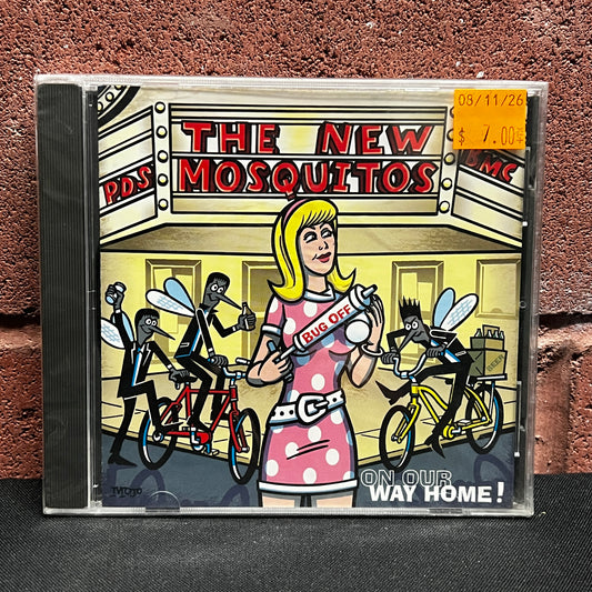 Used CD: The New Mosquitos "On Our Way Home!" CD (Sealed! 1998 US Press)
