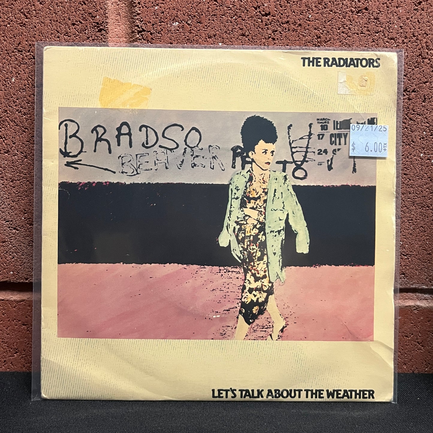 Used Vinyl: The Radiators "Let's Talk About The Weather" 7"