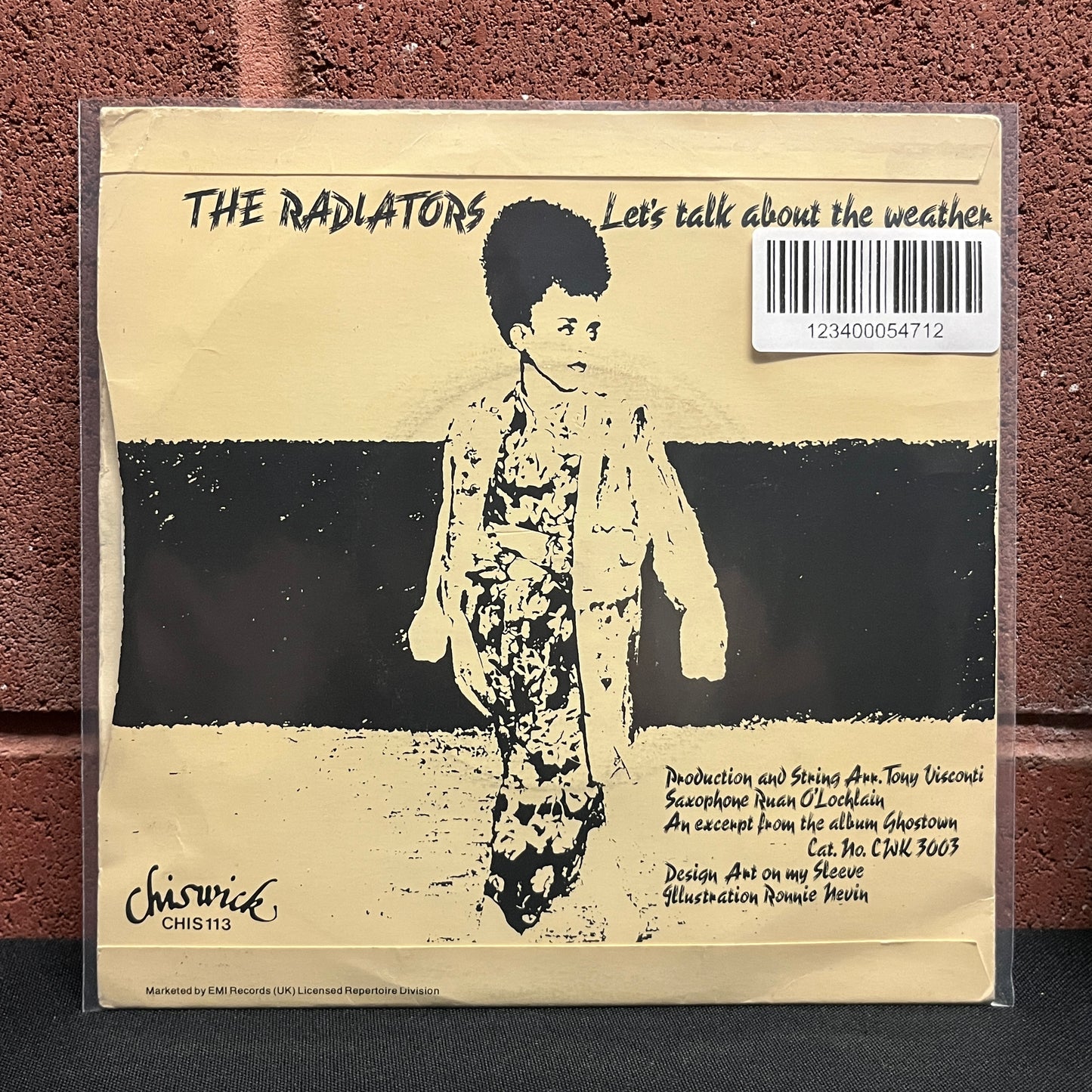 Used Vinyl: The Radiators "Let's Talk About The Weather" 7"