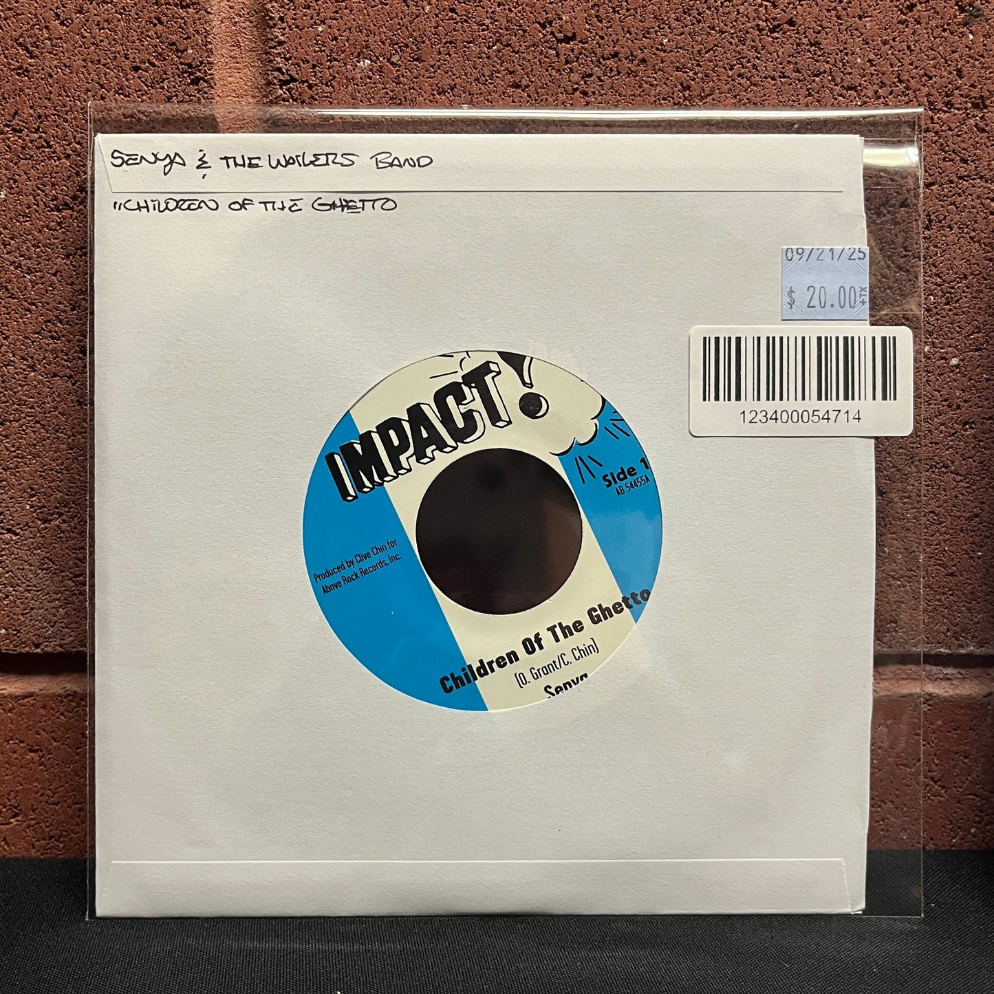 Used Vinyl: Senya & The Wailers Band "Children Of The Ghetto"