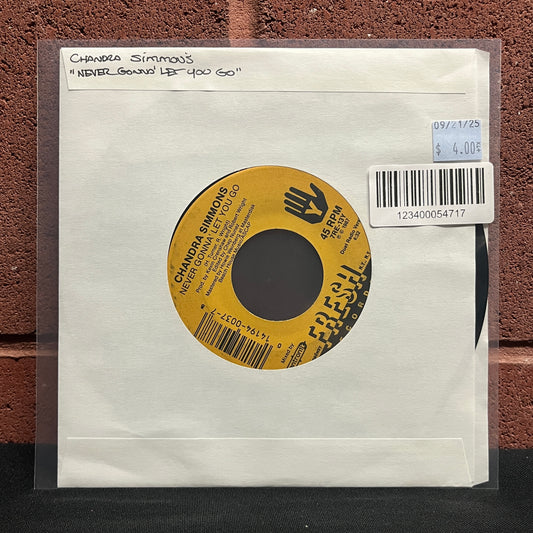 Used Vinyl: Chandra Simmons "Never Gonna' Let You Go" 7"