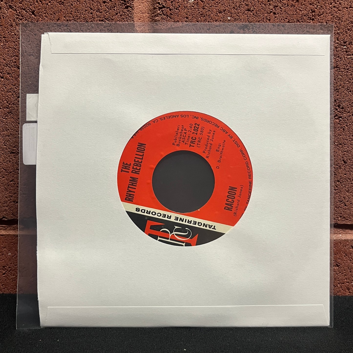 Used Vinyl: The Rhythm Rebellion "Racoon / Spellbinder" 7"