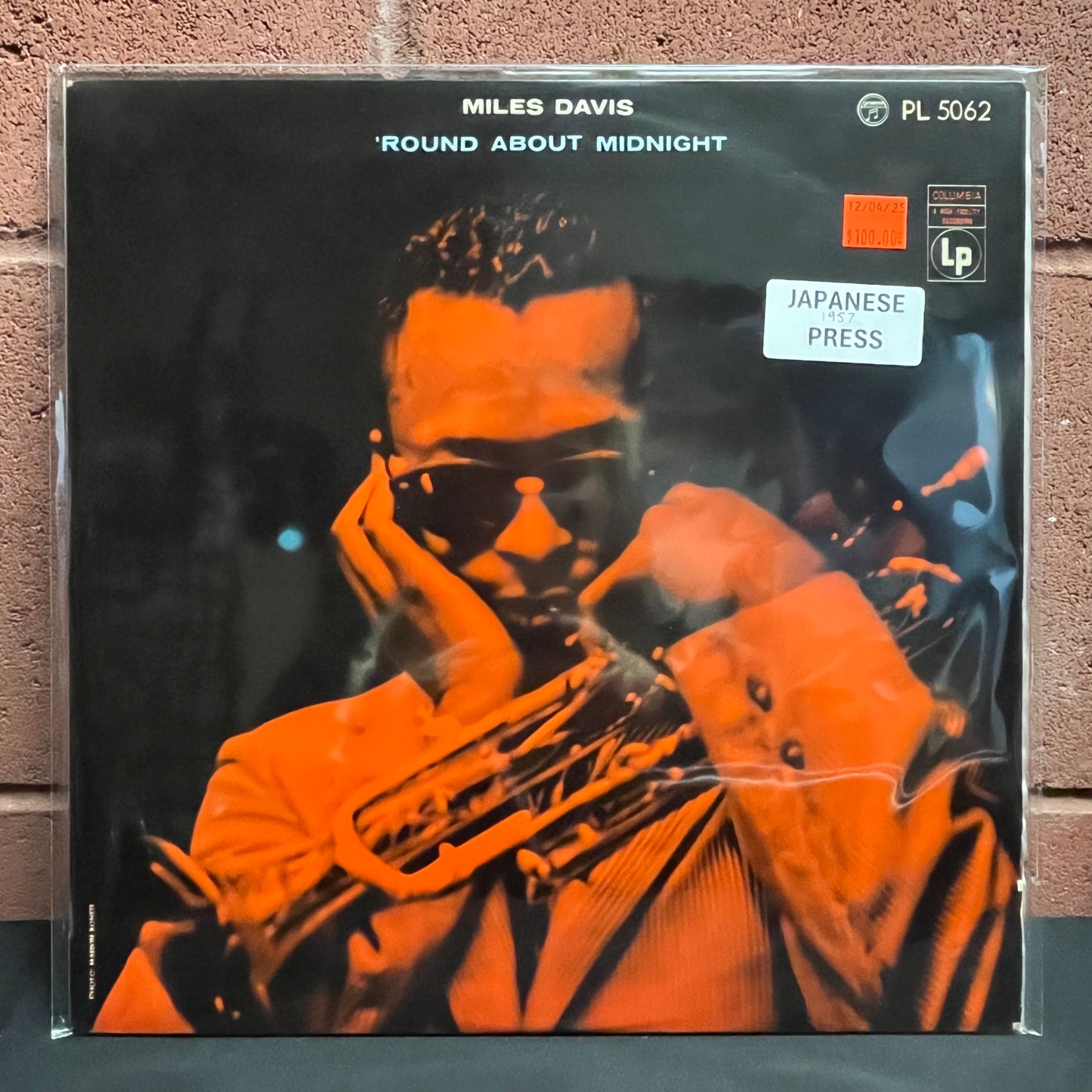 Used Vinyl: Miles Davis "'Round About Midnight" LP (1957 Mono Japanese Press)