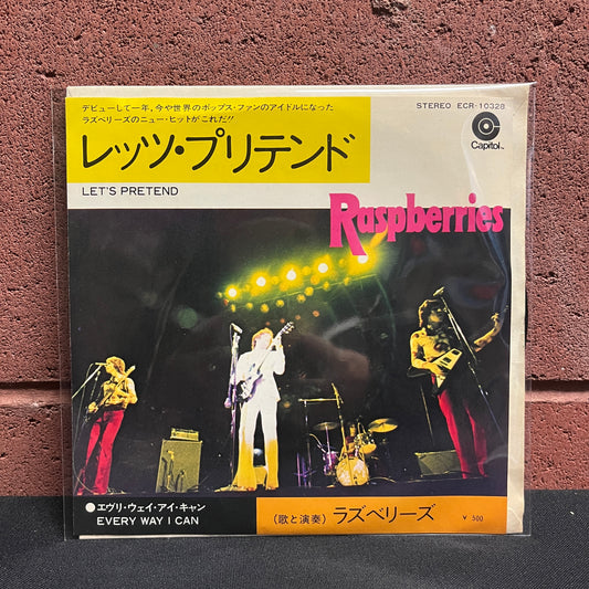 Used Vinyl: The Raspberries "Let's Pretend" 7" (Japanese Press)