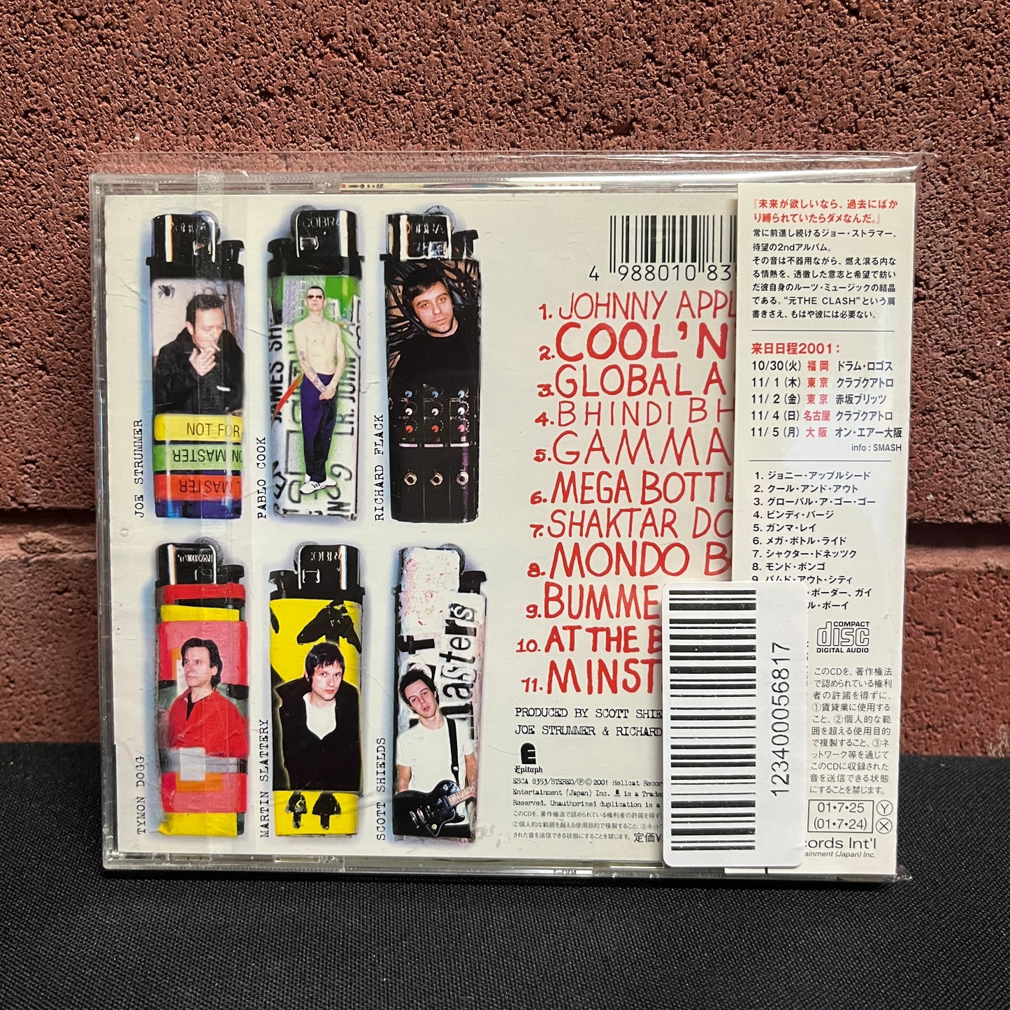 Used CD: Joe Strummer & The Mescaleros & Global A Go-Go" CD (2001 Japanese Press)