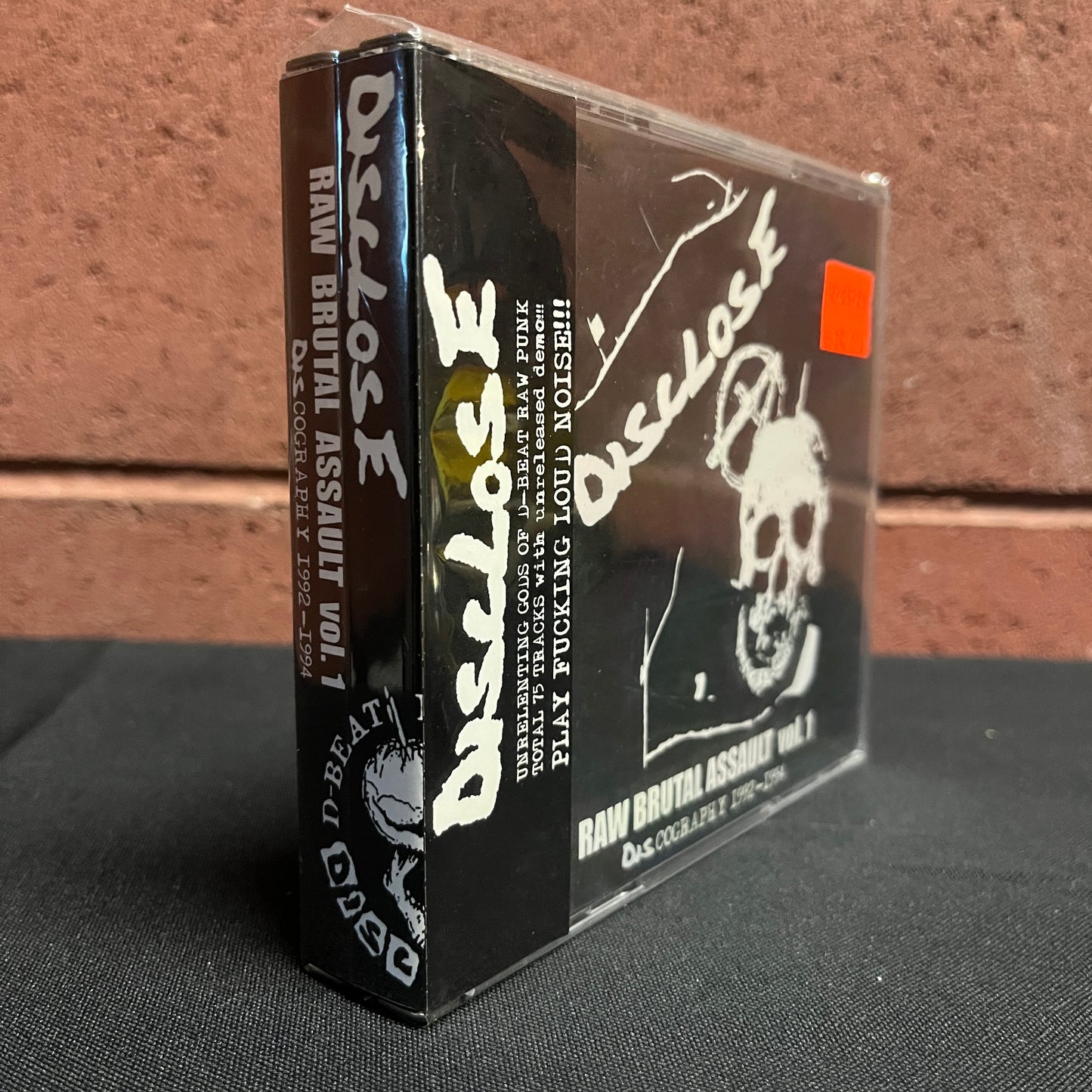 Used CD: Disclose "Raw Brutal Assault Vol. 1 Discography 1994-1998" 2xCD (2003 Japanese Press)