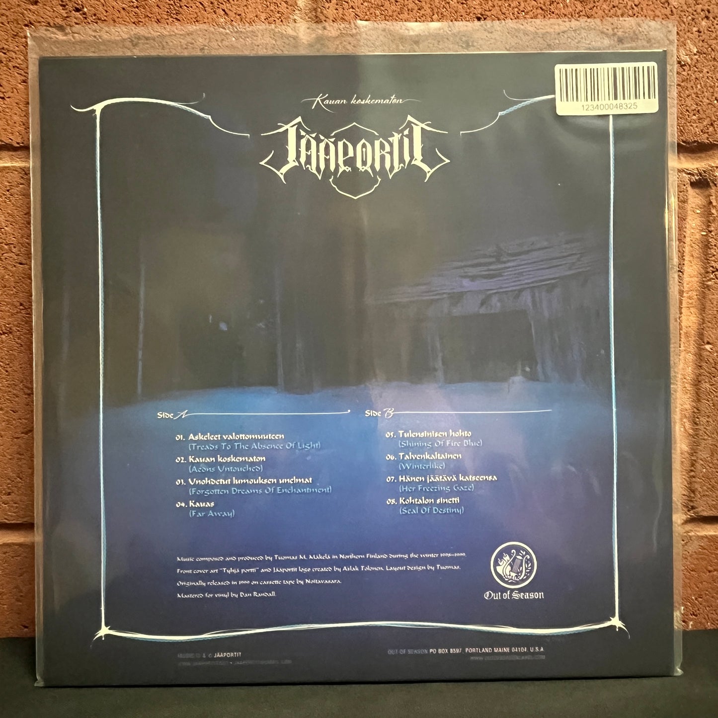 Used Vinyl: Jaaportit ‎"Kauan Koskematon" LP (Ice Blue Vinyl)
