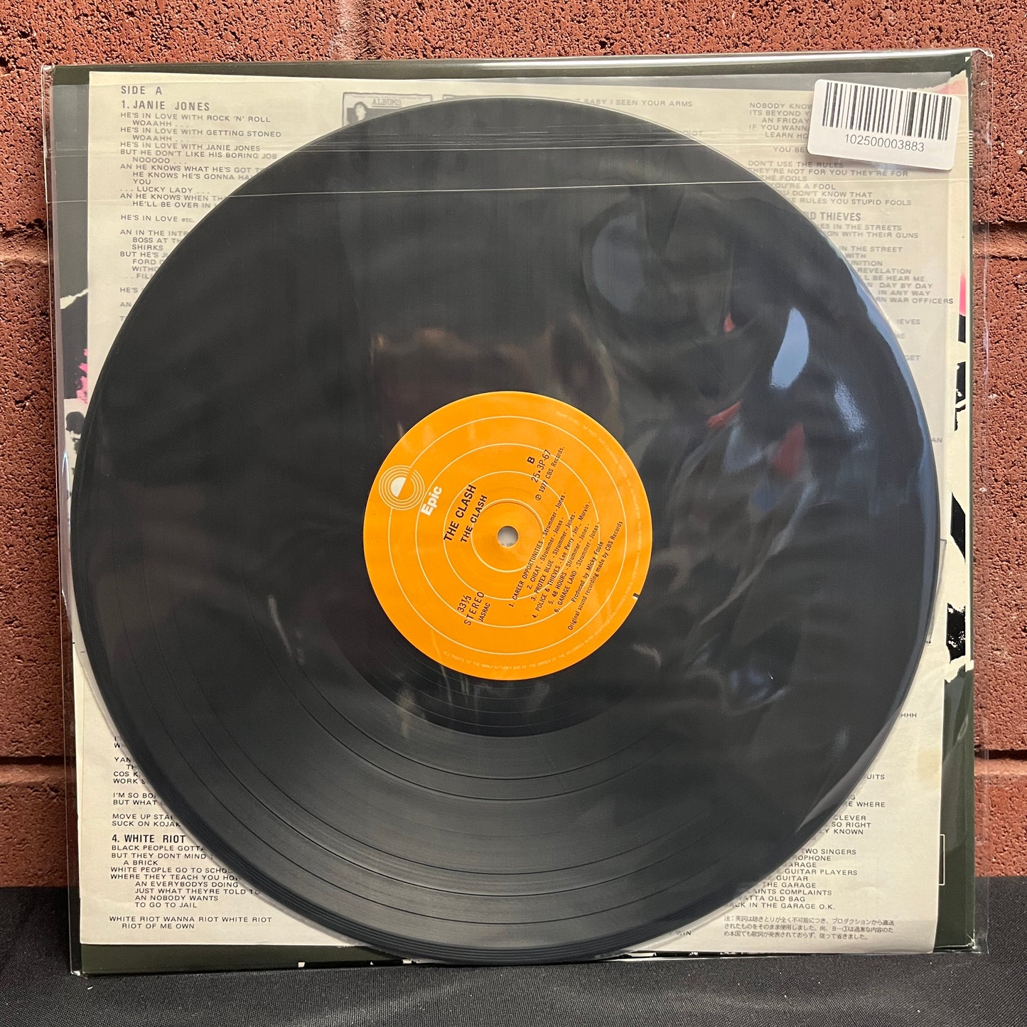 Used Vinyl: The Clash "S/T" LP (1979 Japanese Press)