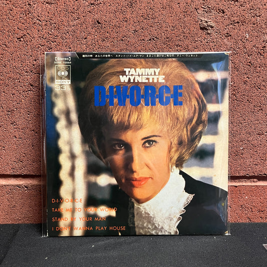 Used Vinyl: Tammy Wynette "D-I-V-O-R-C-E" 7" (Japanese Press)