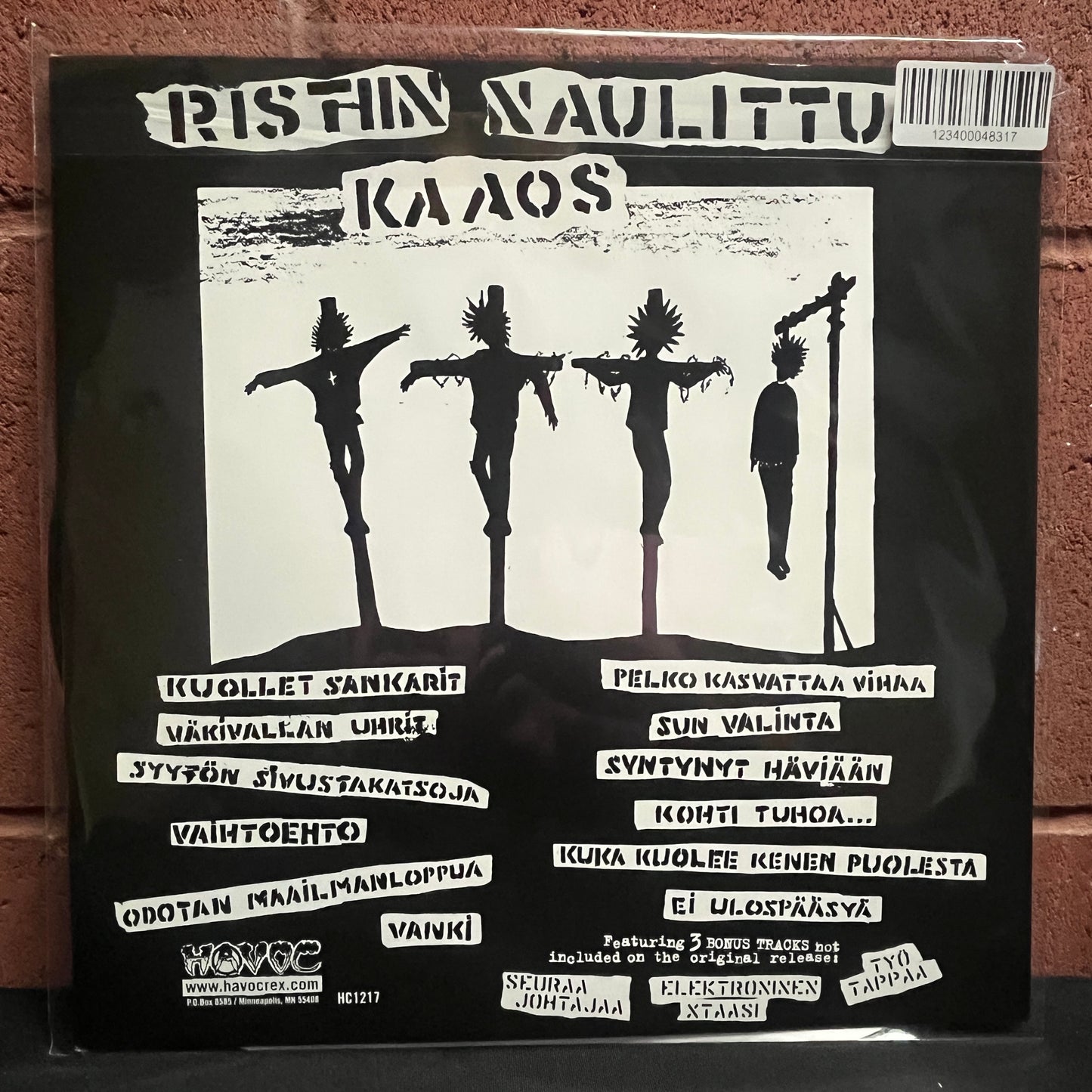 Used Vinyl: Kaaos "Ristiinnaulittu Kaaos" LP