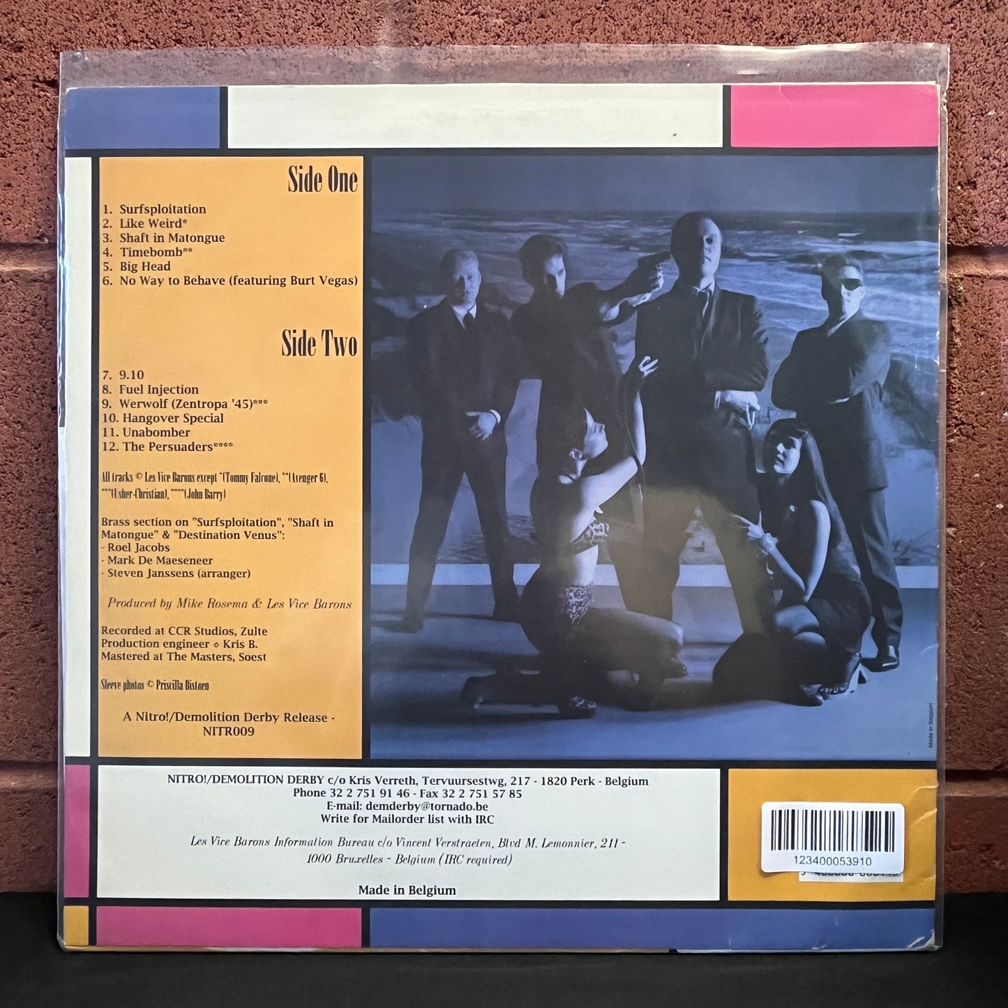 Used Vinyl: Les Vice Barons "Steel Blue Moods" LP