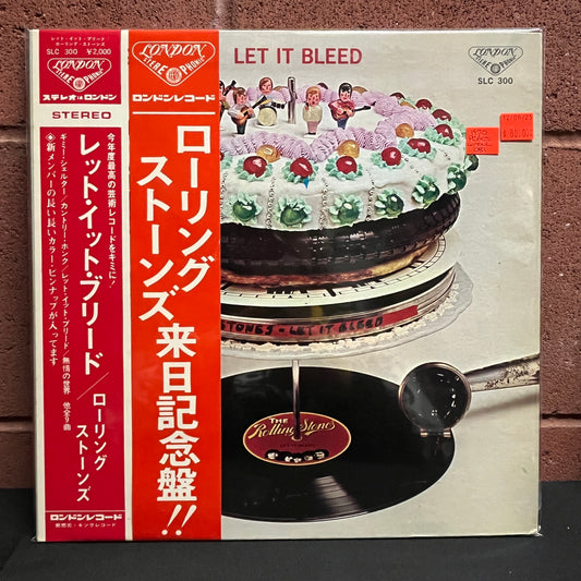 Used Vinyl: The Rolling Stones "Let It Bleed" LP (1970 Japanese Press w/ Tour Obi)