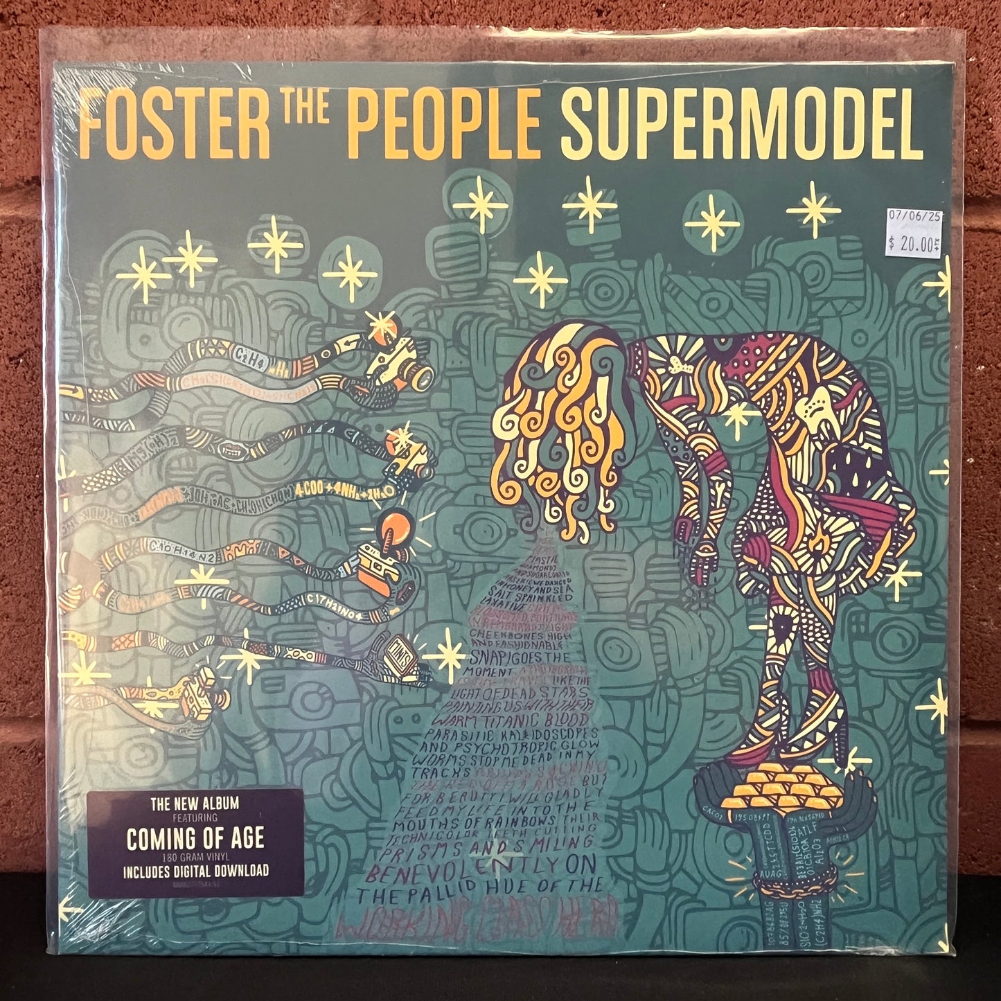 Used Vinyl: Foster The People "Supermodel" LP (Sealed)