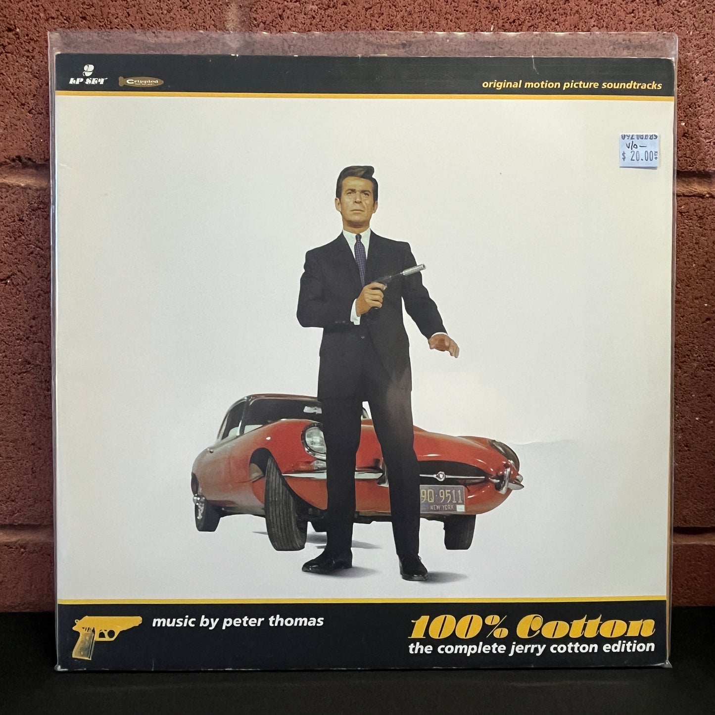 Used Vinyl: Peter Thomas "100% Cotton: The Complete Jerry Cotton Edition" 2xLP