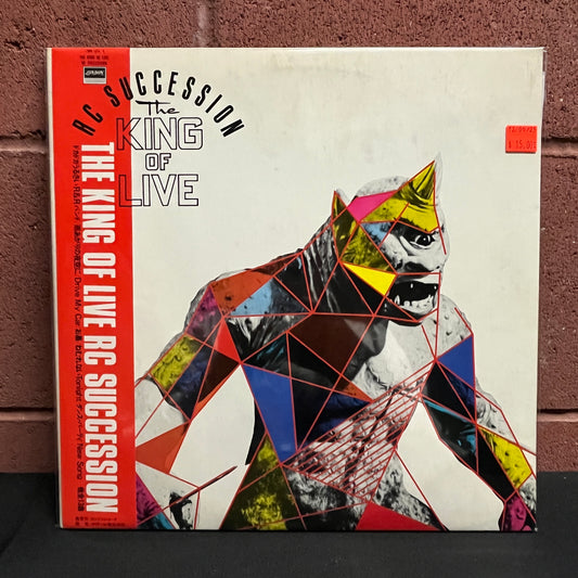 Used Vinyl: RC Succession "The King Of Live" 2xLP (Japanese Press)