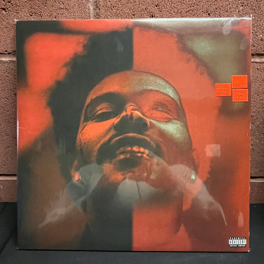 Used Vinyl: The Weeknd "After Hours" 2xLP (Clear w/Red Splatter Vinyl - Bonus Signed Sleeve!)