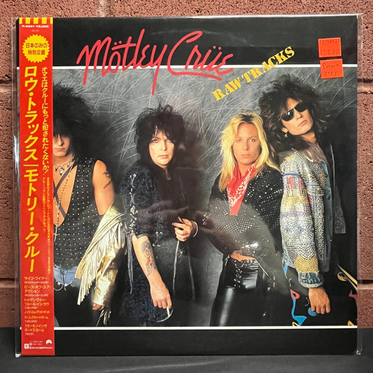 Used Vinyl: Motley Crue "Raw Tracks" 12" (1988 Japan Only Release Promo)