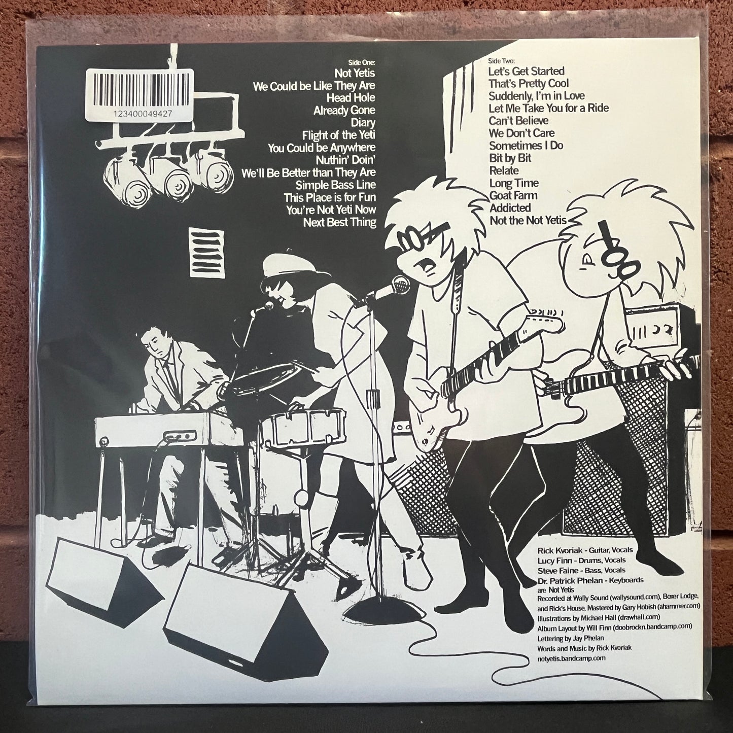 Used Vinyl: Not Yetis "A Cautionary Tale" LP